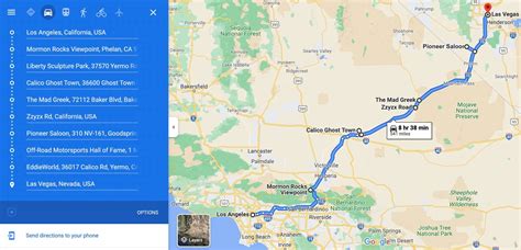 la to lv drive time